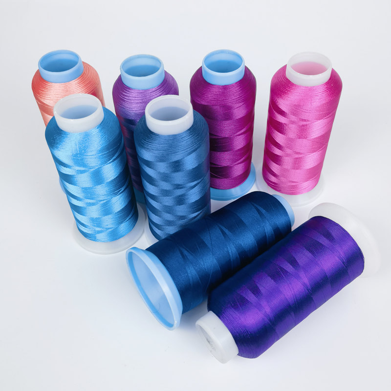 Viscose Rayon Embroidery Thread 150D/2 Color