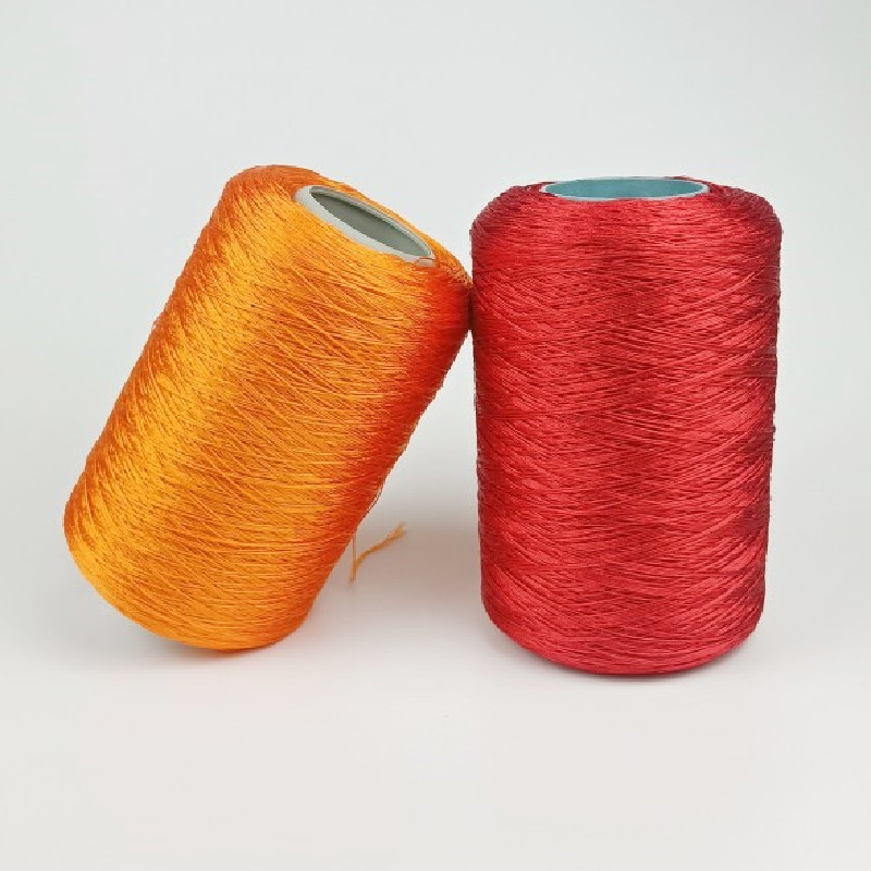 2400D Viscose Rayon Filament Yarn Color Cross-Stitch